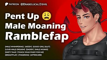 Daddy dom is needy moaning and stroking his cock for his horny female listeners touch your pussy while i touch my cock