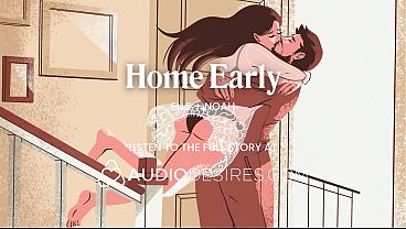 Married couple reunion turns into intense fuck dirty talk finger play & cunnilingus asmr porn erotic audio story for women