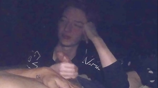 RedheadHottie SUCKS 's COCK and Jacks Him toCOMPLETION