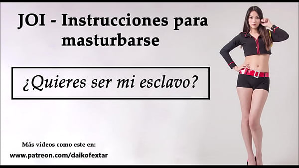 JOI para ser un esclavo_sexual. Capítulo 2 en español.