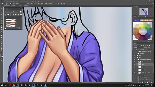 Stream Picarto DarkCookie Summertime_Saga 2020 01 23