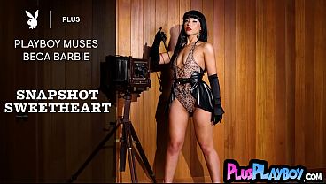 Sexy babe Beca Barbie revealed her stunning body and posed totally naked 