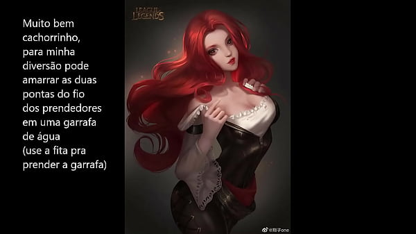 MISS FORTUNE HENTAI JOI PT BR (Assplay, Femdom, Humiliation,Painplay e CEI) NÍVEL: PESADO