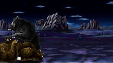 Gay Fight Between Two Male Bears thumbnail