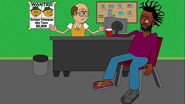 Funny animation about a guy getting interrogated by two sexy female cops 