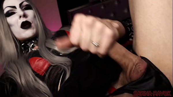 Trad Goth Ts Makes You Lick Her Boots And Beg For Her Cock thumbnail