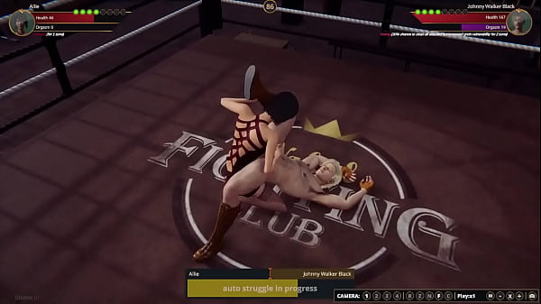 Allie vs johnny nf3d mixed kinky battle ring combat 