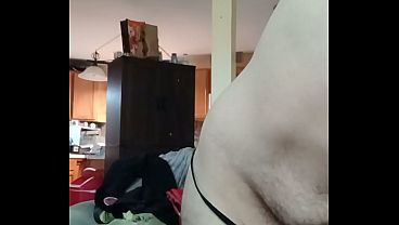 Big Ass Thong Crossdresser Faggot 