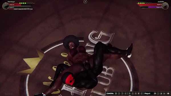 Ellie vs analdriller nf3d sex battle femdom combat subway 