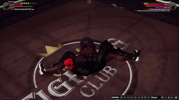 Ellie Banger VS_analdriller Naked Fighter 3D