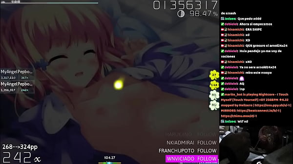 Me toco yo mismo videojuego en vivo doble tiempo full combo 