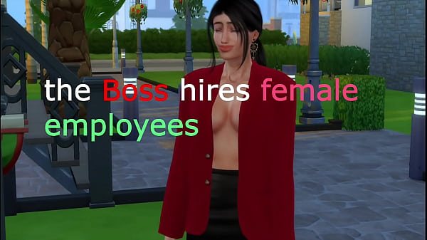 Nonton The Boss Hires A Sexy Woman And Tests Her On The Stairs thumbnail