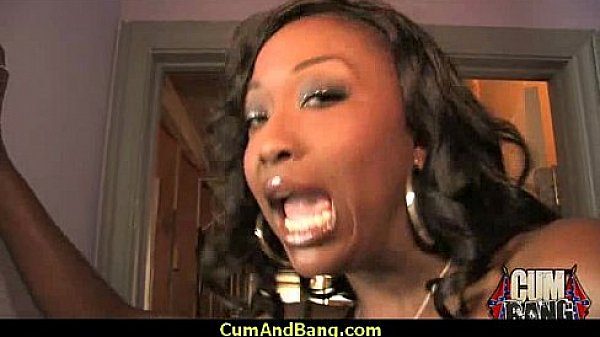 Real ebony babe getting hard core group making out 25 