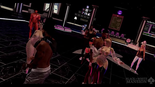 Sl bow mansion bunnies club dancing 