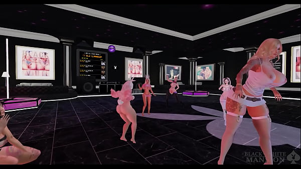 Sl bow mansion bunnies club dancing