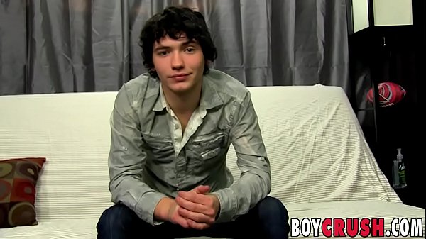 Young gay masturbation solo interview 