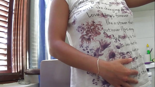 Hot tattooed brunette fucked in old kitchen 