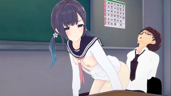 Hentai Animation College student after class
