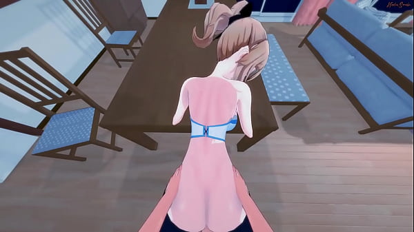 Jean gets POV fucked on a table_before taking doggystyle creampie - Genshin Impact Hentai.