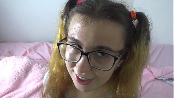 Stepdaddys_little whore gets throattraining