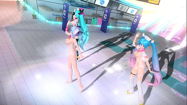 Hatsune miku conejita desnuda 