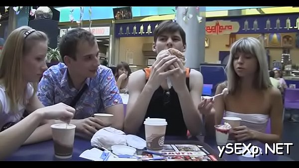 Lovely strumpets enjoy hot sex 