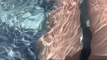 Artemisia Love pussy fingering session in the Jacuzzi POV