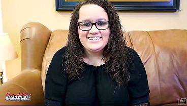 Brunette Harper B's Audition Throat Wet Rim Swallow! thumbnail