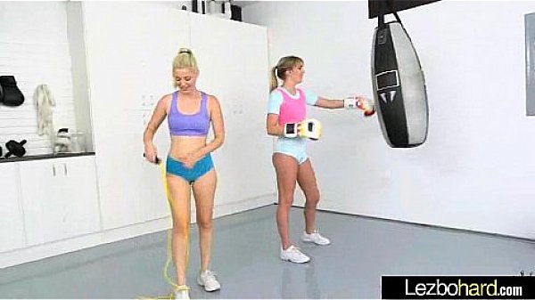 (Charlotte Stokely & Kenna James) Superb Horny Lesbians Have Fun In Front Of Cam mov-06 