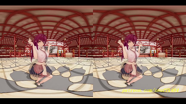 vr180 mmd_marine dance 3d_hololive