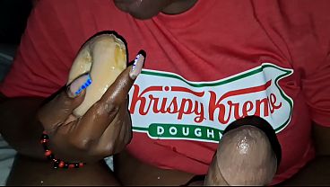Krispy Kreme Delivery Girl Wanted Extra Glaze For Her Donuts thumbnail
