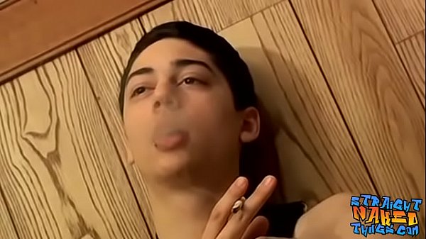 Cute twink masturbates until hot orgasm 