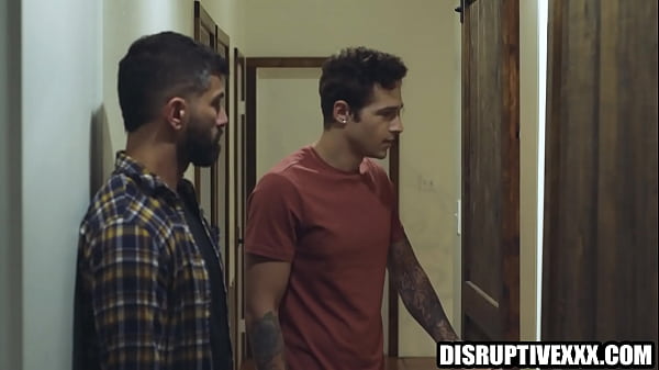 Hot DILF ex-con fucking a young guy 