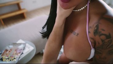 A Spanish Guy With A Big Cock Comes To My House To Destroy My Pussy - Mariana Martix & Jimmy Bud thumbnail