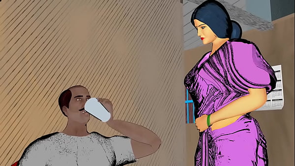 Horny indian widow home alone video