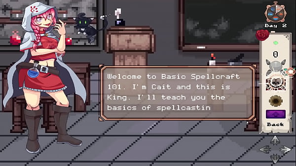 Magical Waifus Academy [Hentai game PornPlay ]_Ep.1 threesome with double_titjob monster girls