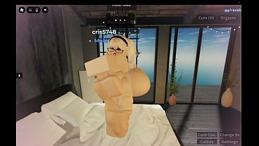 He came over and fucked my brains out in Roblox!