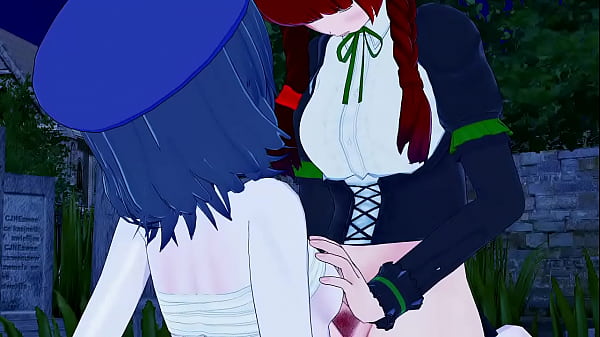 Futa Kaenbyou_Rin fucks Yoshika Miyako