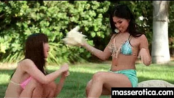 Sexy girl gives big tits lesbian an orgasm 24 