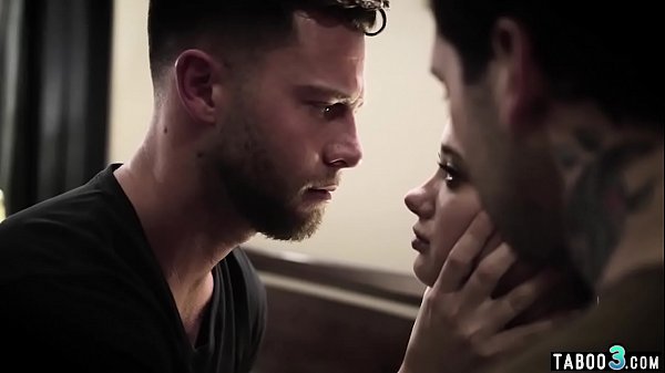 Angry stepbrothers double penetrated_their stepsister