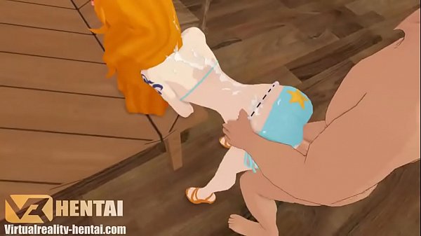 One piece nami doggystyle anal 