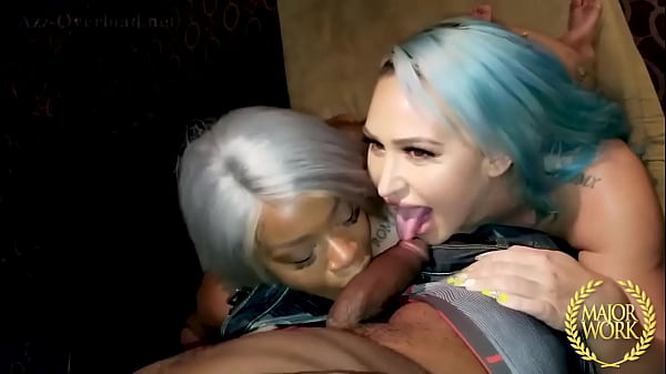 Nina Kayy Loves To Share Rome Major's Huge Cock With Harmonie Marquise! They Give Him A Double Blowjob After They Tease By Showing Their Barefeet! Rome Major Also Fucks Lissa Aires Doggystyled! thumbnail