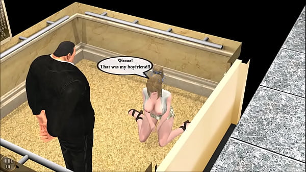 Elevator_Sex - 3D_Animated Hentai_Game Recording