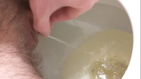 Peeing and jacking ftm cock 