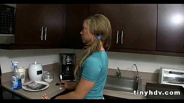 Petite tiny girl drilled Katerina Kay 7 91 