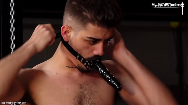 Bareback hot twinks into BDSM, mouth destroyed, bareback, millking... 