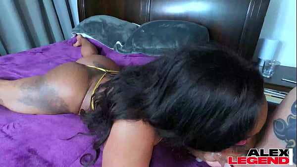 Pool party plan turns into pussy banging with ebony slut cher adele