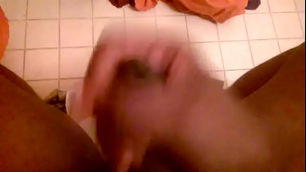black dick masturbating