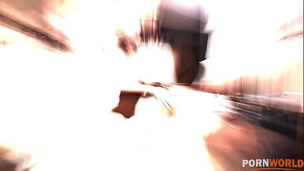 Oiling sexy tootsies hot blonde in nylon pantyhose masturbates 