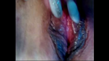 A Beautiful Lady and Her Wet Gaping Cunt